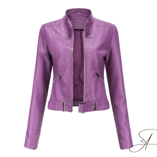 Valenzora | Elegante Lederjacke