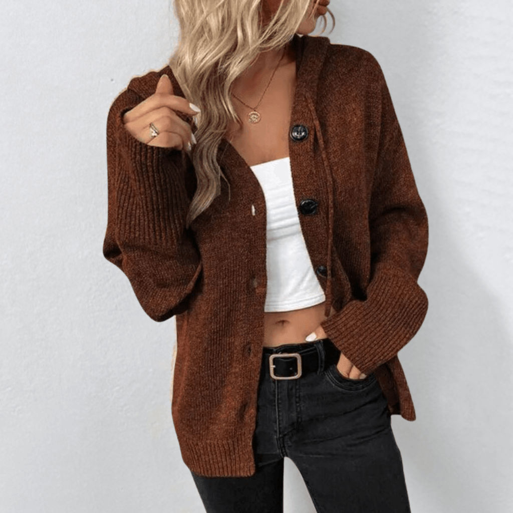 Valenzora | Lightweight Button Cardigan for Women