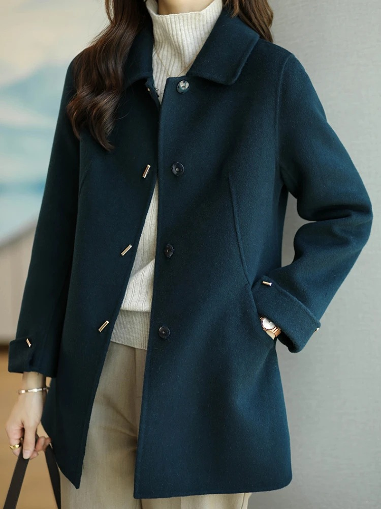 Valenzora | Klassischer Trenchcoat mit Reverskragen