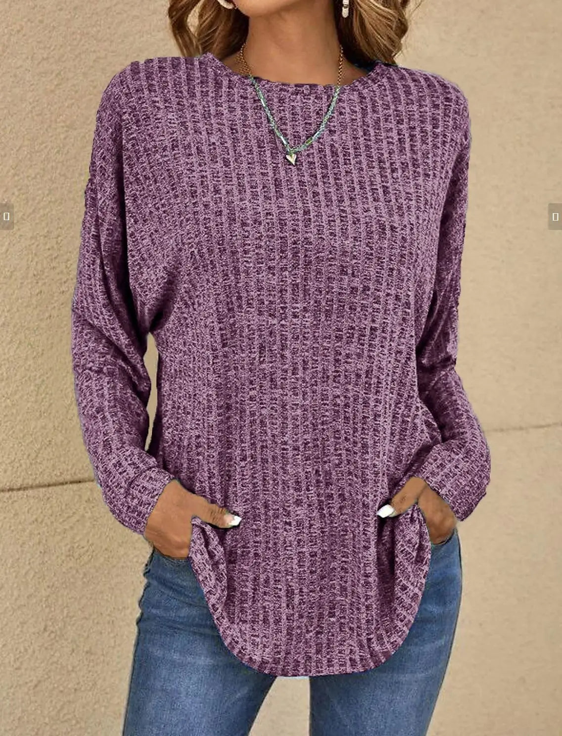 SOLID COLOR EVERY-DAY TOP