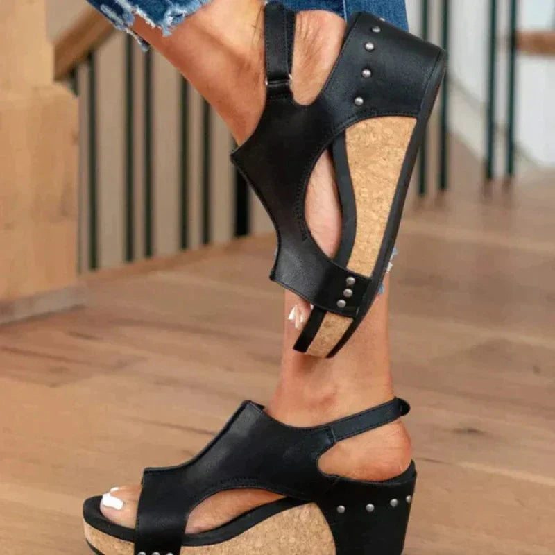 Valenzora | Orthopedic Leather Sandals For Extra Support