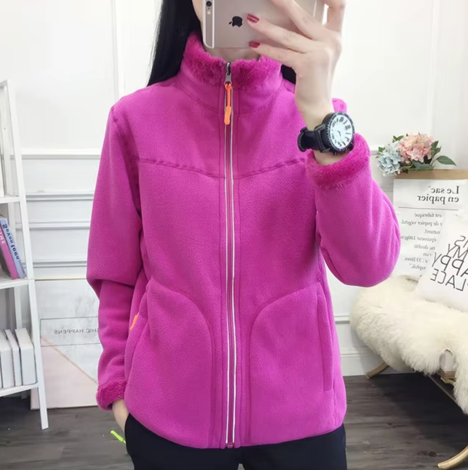 Valenzora | Double-sided fleece jacket