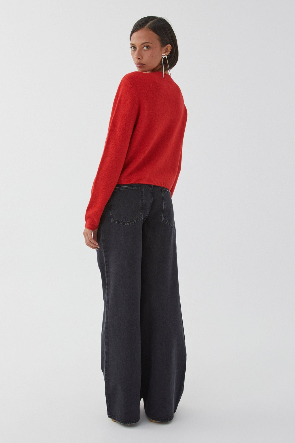 Valenzora | Farbenfroher Damen-Cardigan in Unifarben