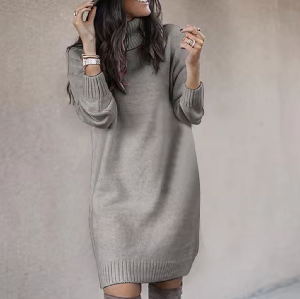 – Lockeres Strickkleid