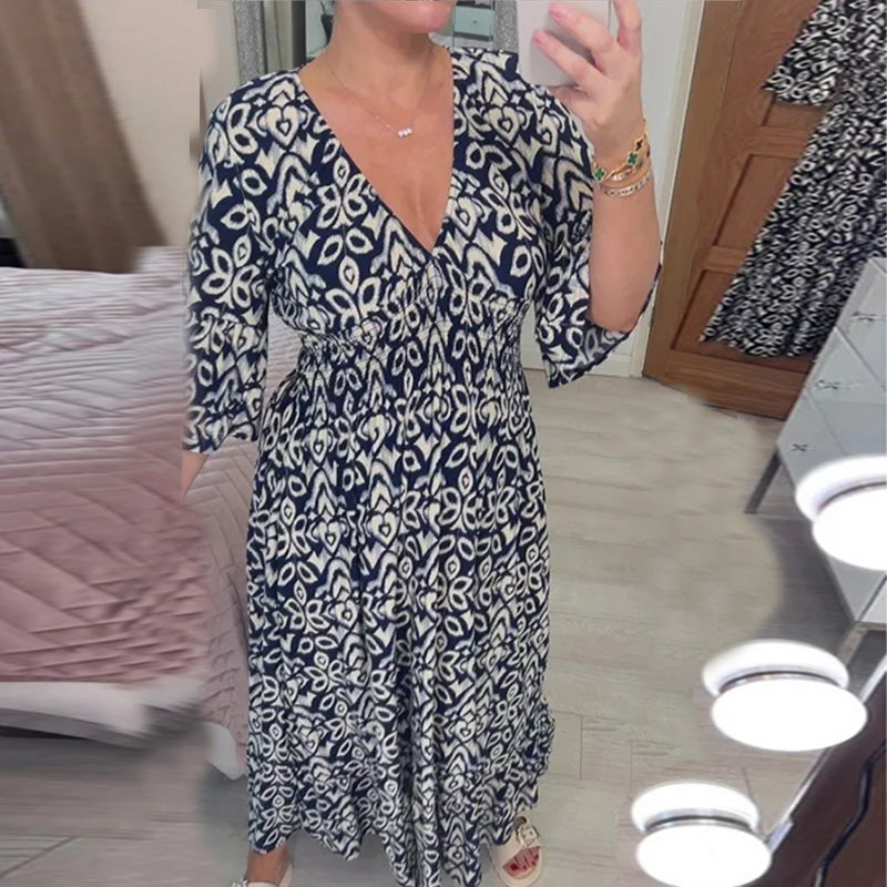 Valenzora | Fashionable women's dress with print