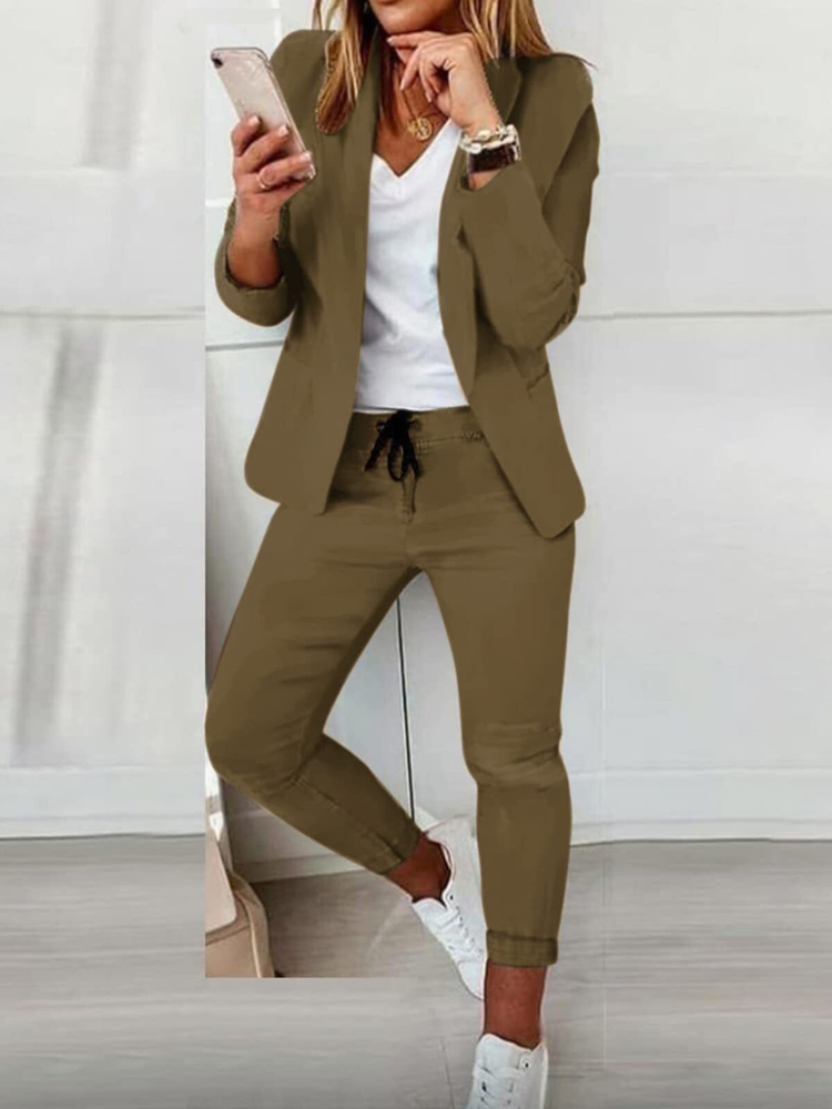 Valenzora | Elegantes Blazer-Set (BLAZER + HOSE)