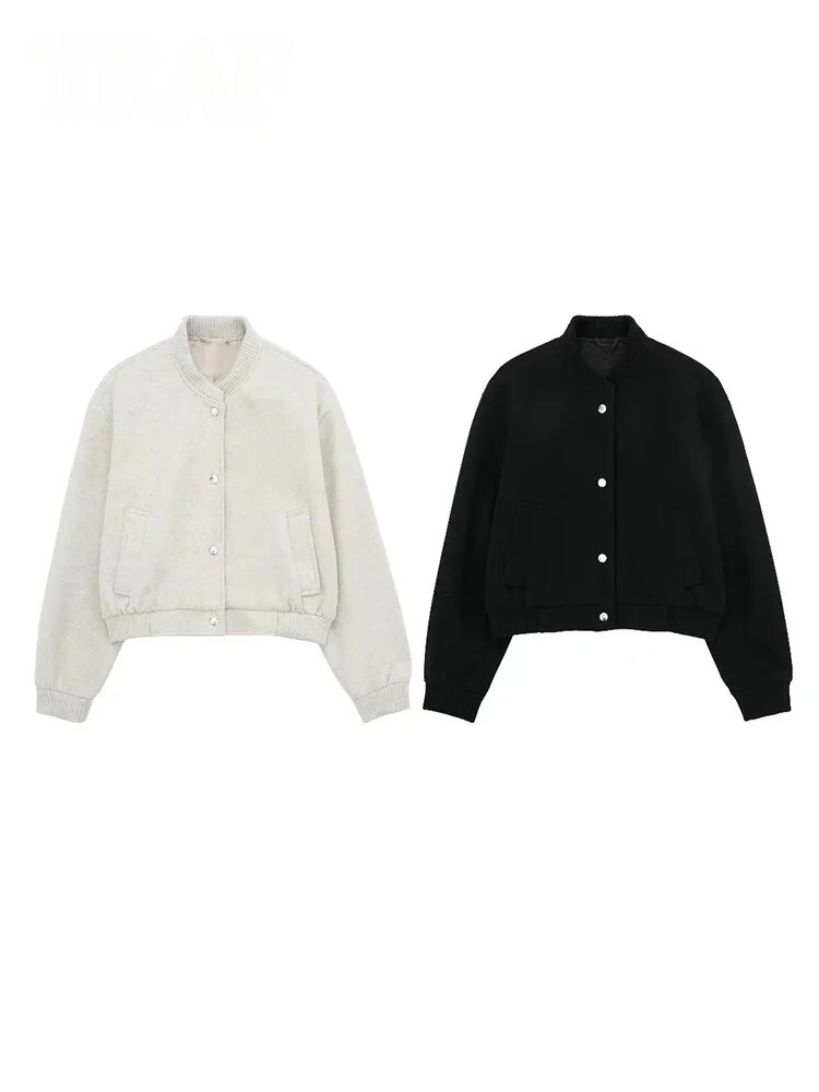 Valenzora - Short-cut bomber jacket