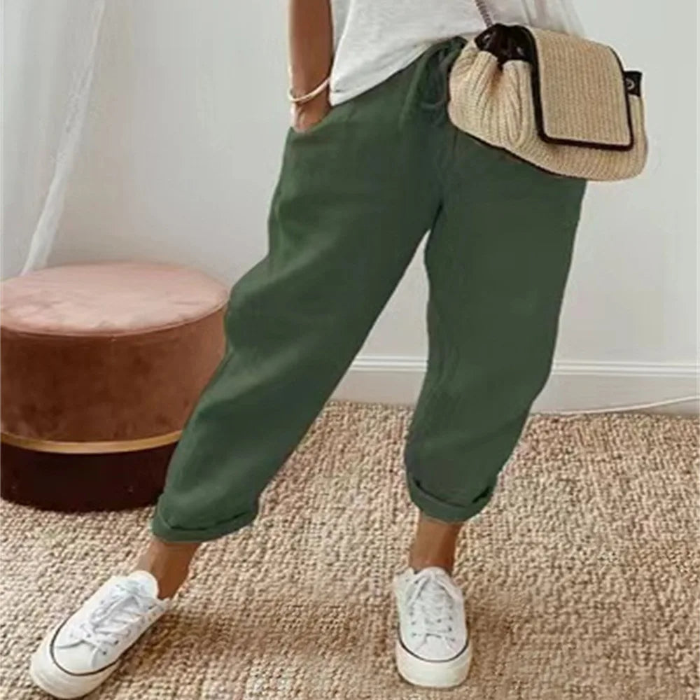 Valenzora | Bequeme Leinenhose