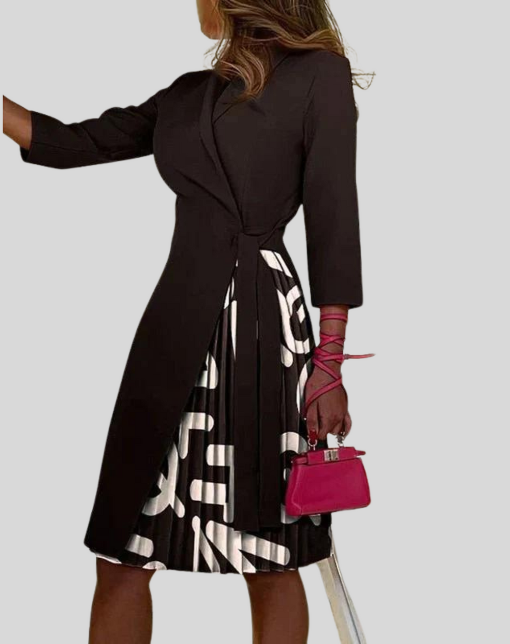 Valenzora | Polka Dot Blazer Dress