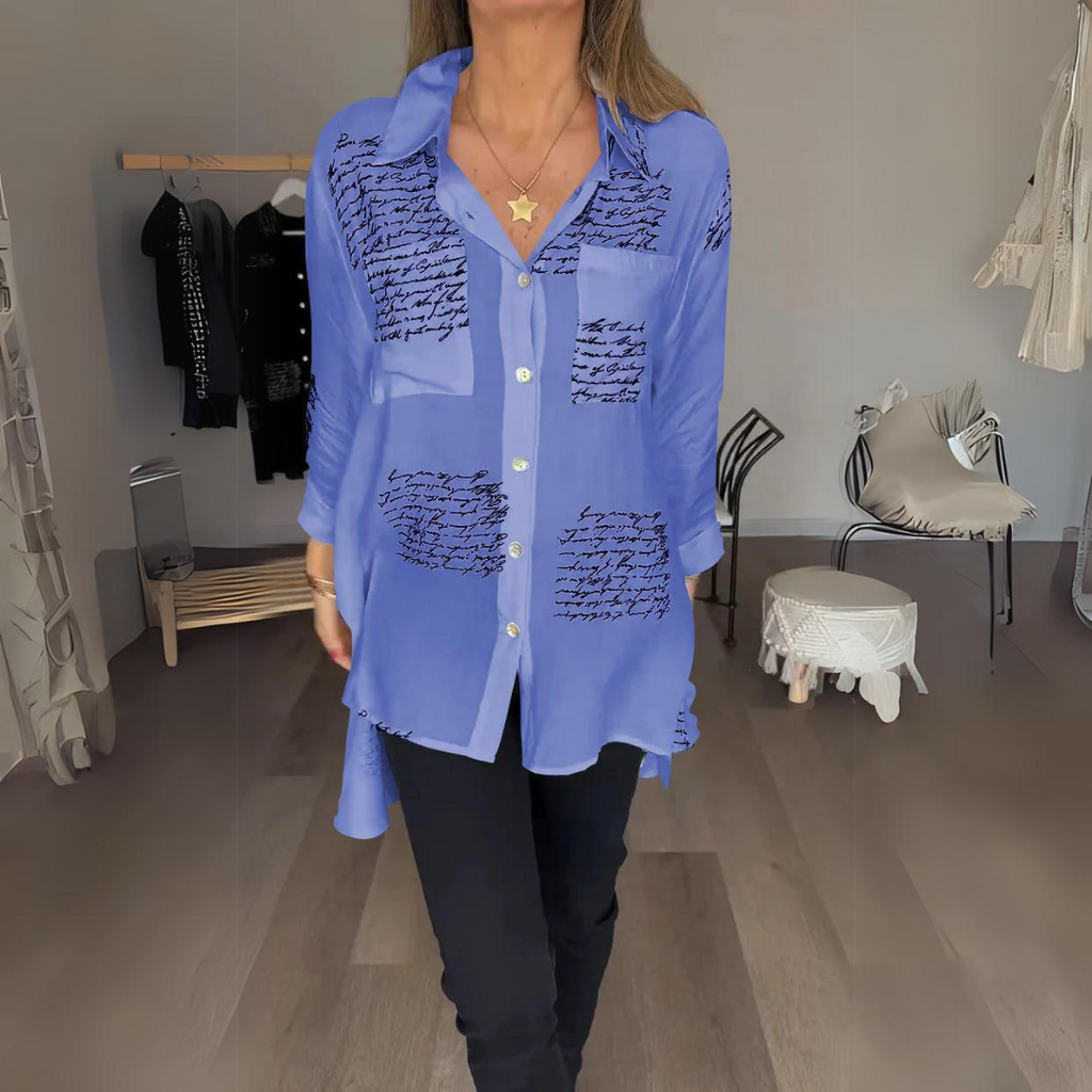 with letter print for women