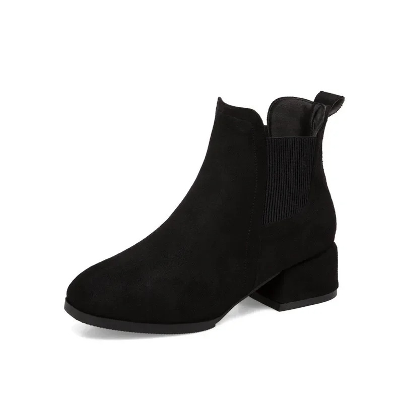 Valenzora | Elegante Stiefeletten mit Blockabsatz für Damen