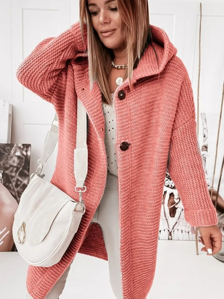 Valenzora – Rubin – Kuschelige Strickjacke