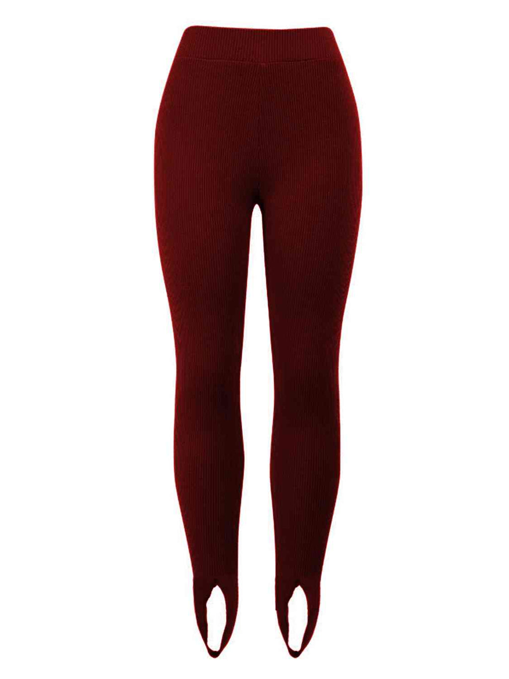 Valenzora | Ribbed Mid-Waist Leggings