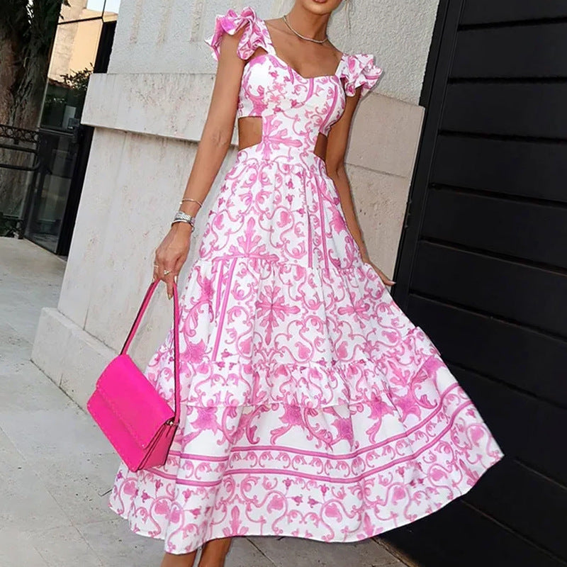 Valenzora shoulder pad dress