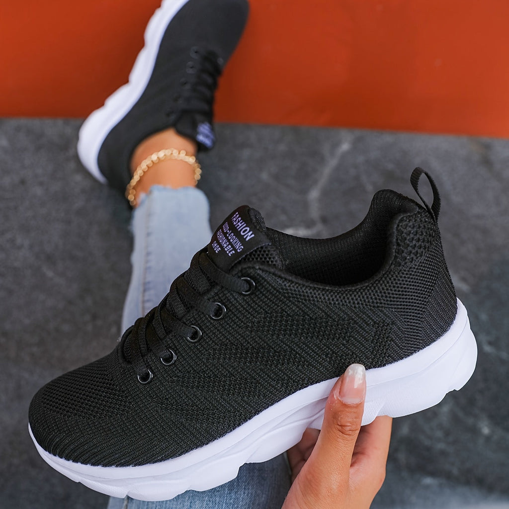 Valenzora | Breathable knitted women's sneakers