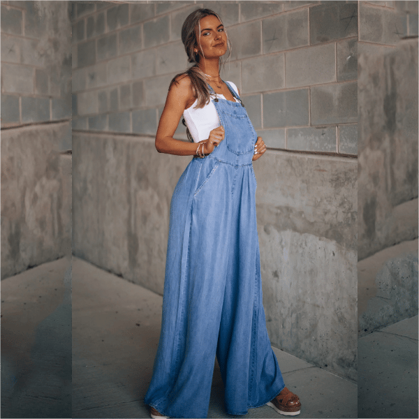 Valenzora | Women's Denim Jumpsuit