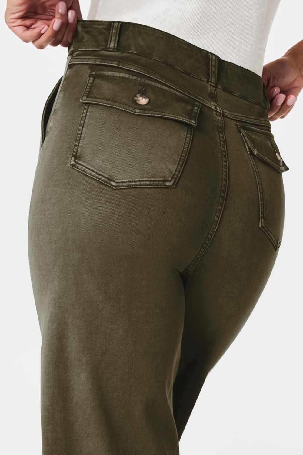 Valenzora | High-Waist Jeans mit Taschen: Klassisch, elegant und vielseitig