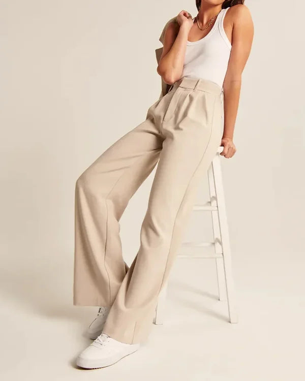 Valenzora - flared trousers