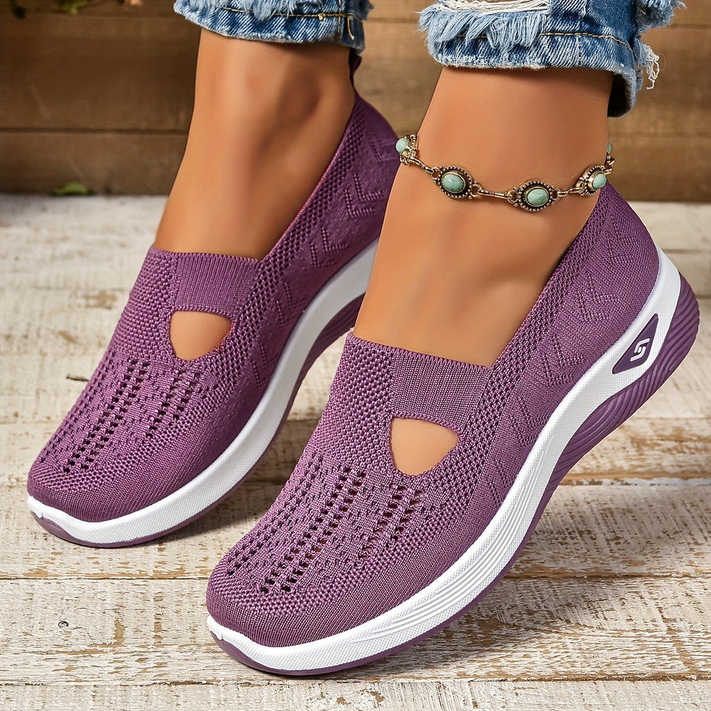 Valenzora | Atmungsaktive orthopädische Slip-On-Sneaker für Damen