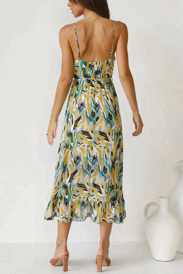 Valenzora - Farbenfrohes Cocktailkleid