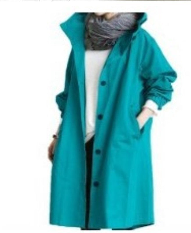Valenzora | Trenchcoat mit Kapuze