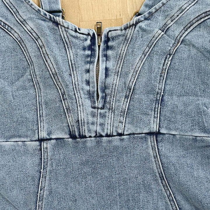 denim dress
