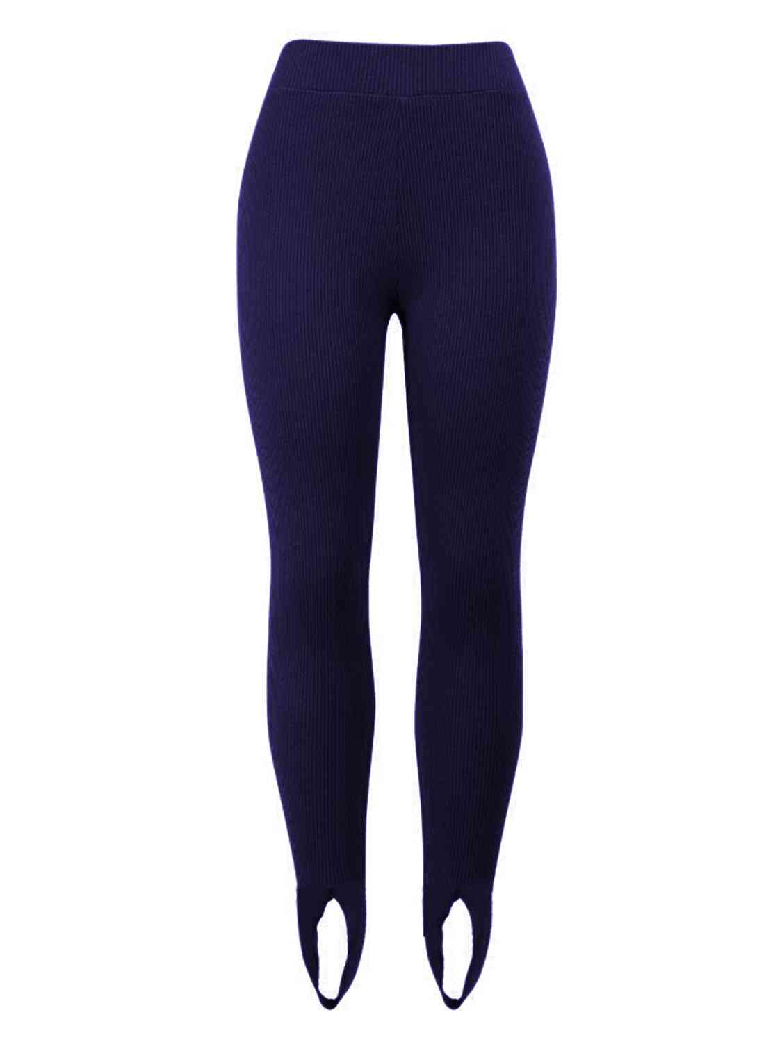 Valenzora | Ribbed Mid-Waist Leggings