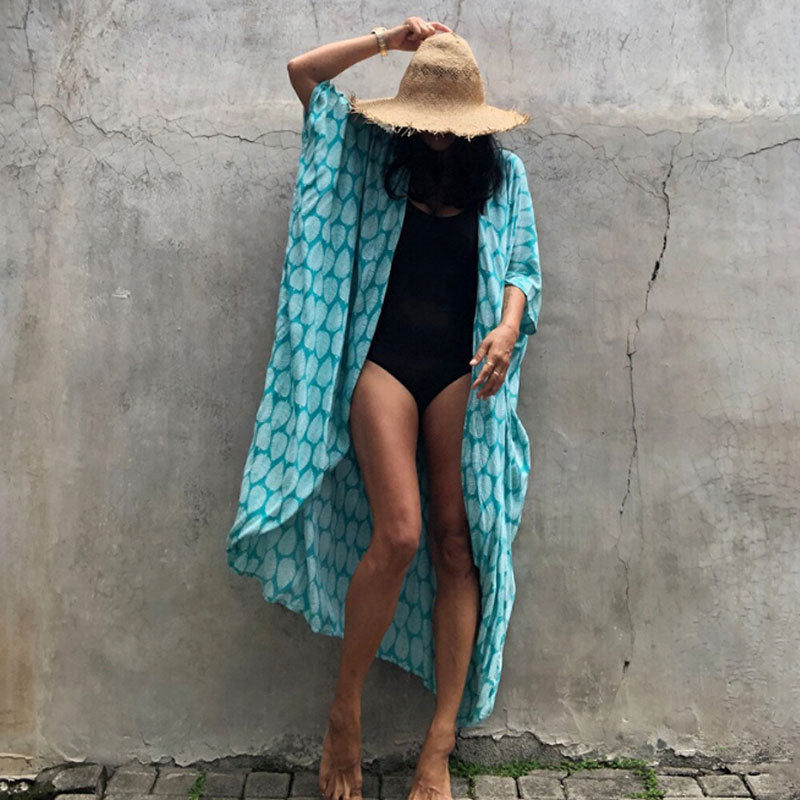 Valenzora | Glamorous Sun Protection Resort Beach Dress Cover Up