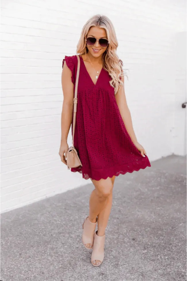 Valenzora - Embroidered summer dress
