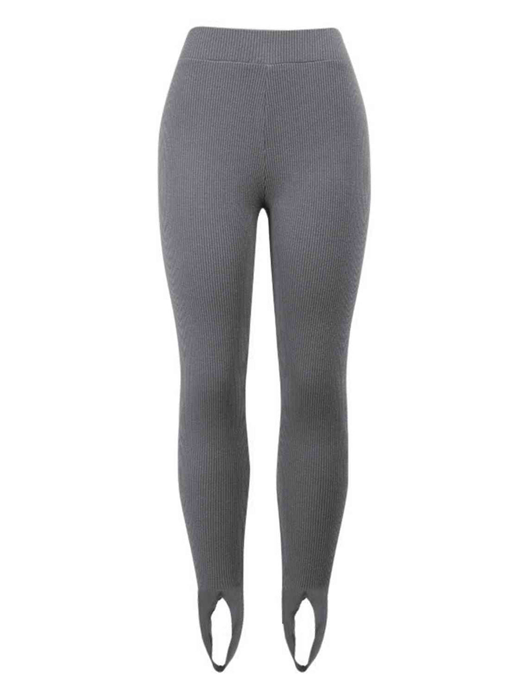 Valenzora | Ribbed Mid-Waist Leggings