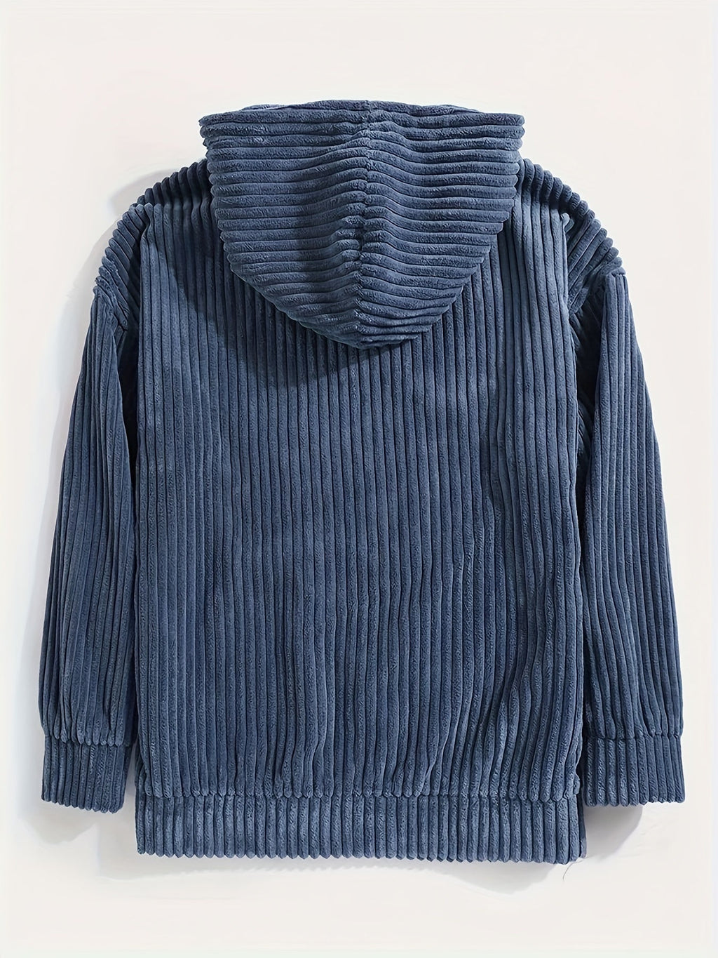 Valenzora | Corduroy Hooded Pullover