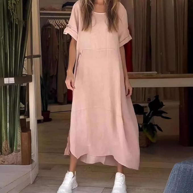Valenzora | Linen Cotton Dress
