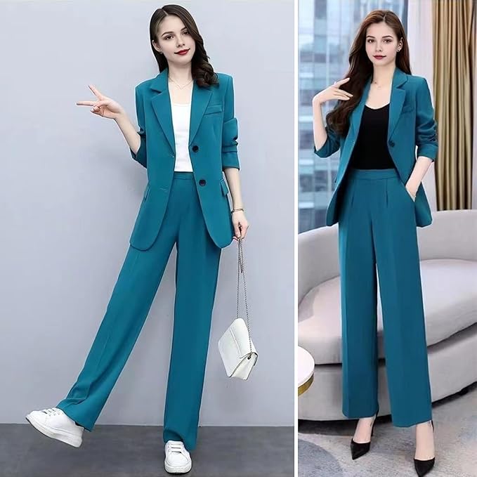 Valenzora | Eleganter Hosenanzug mit tailliertem Blazer