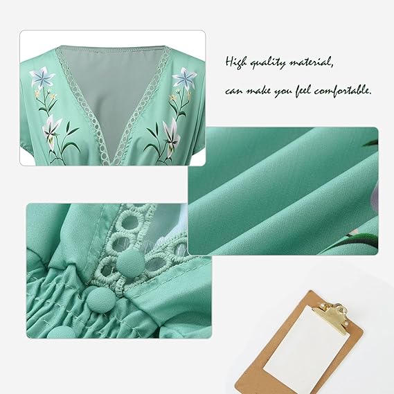 Valenzora | Boho Dress with Embroidery for a Dreamy Summer Look