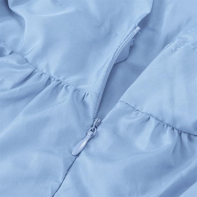Valenzora - Elegantes Kleid mit gerafften Ärmeln