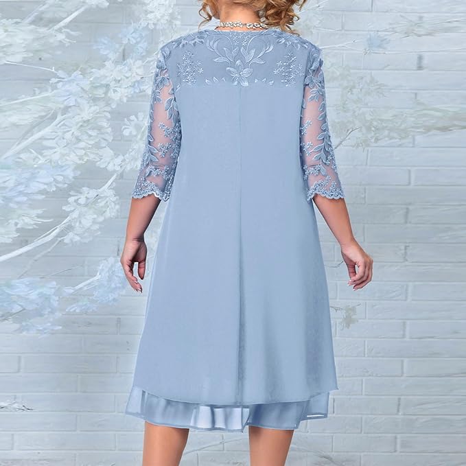 Valenzora Classic Summer Dresses: Plus-Size Elegance for Women