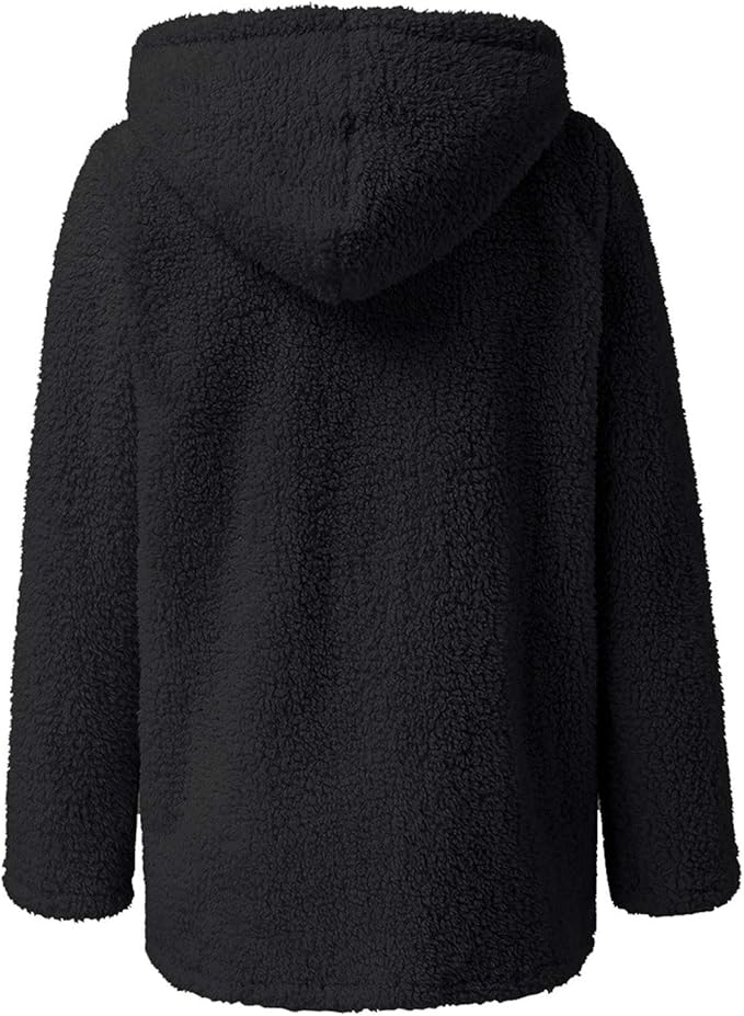 Fleece vest with hood and zipper