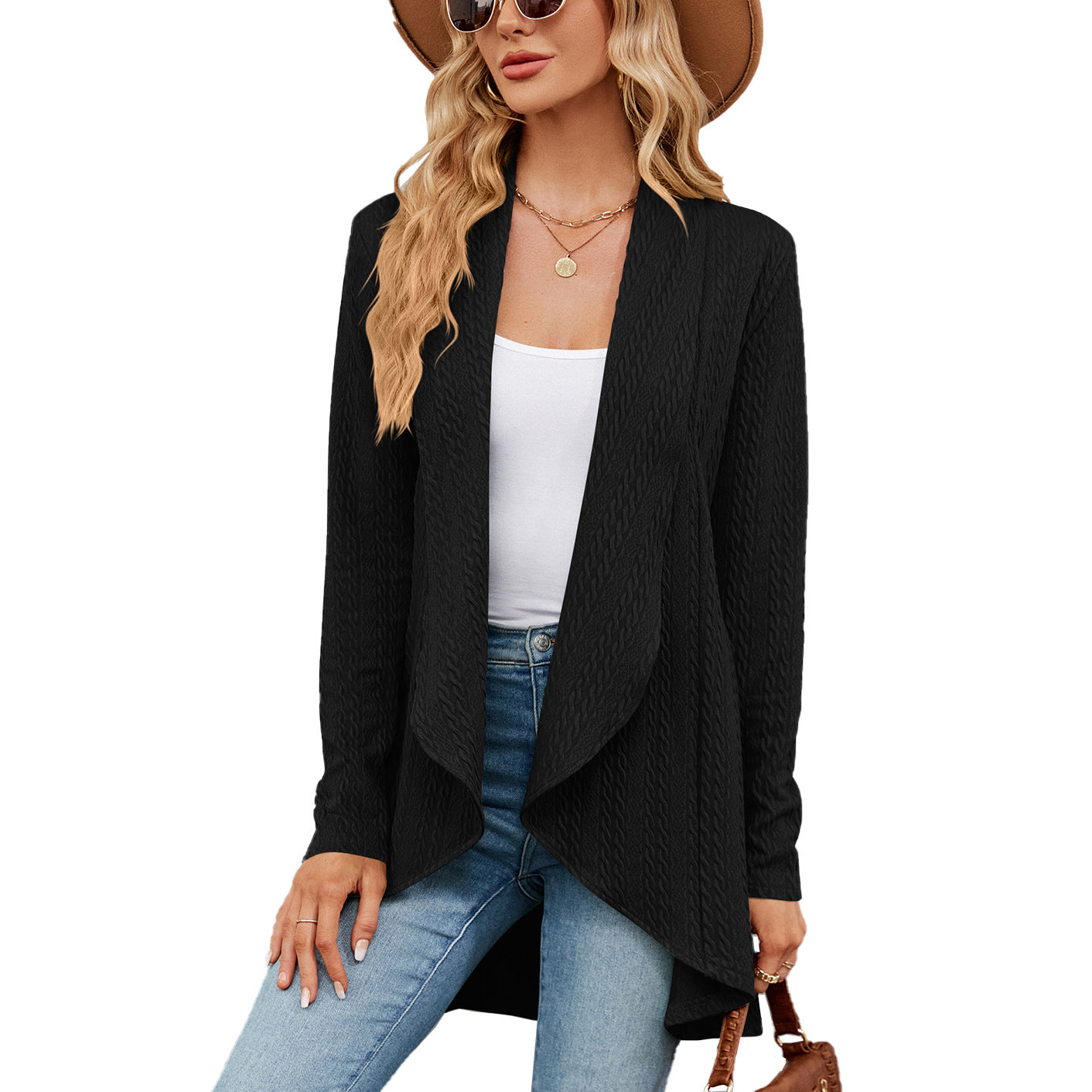 Scarlett™ - Women's long-sleeved jacket in a solid color