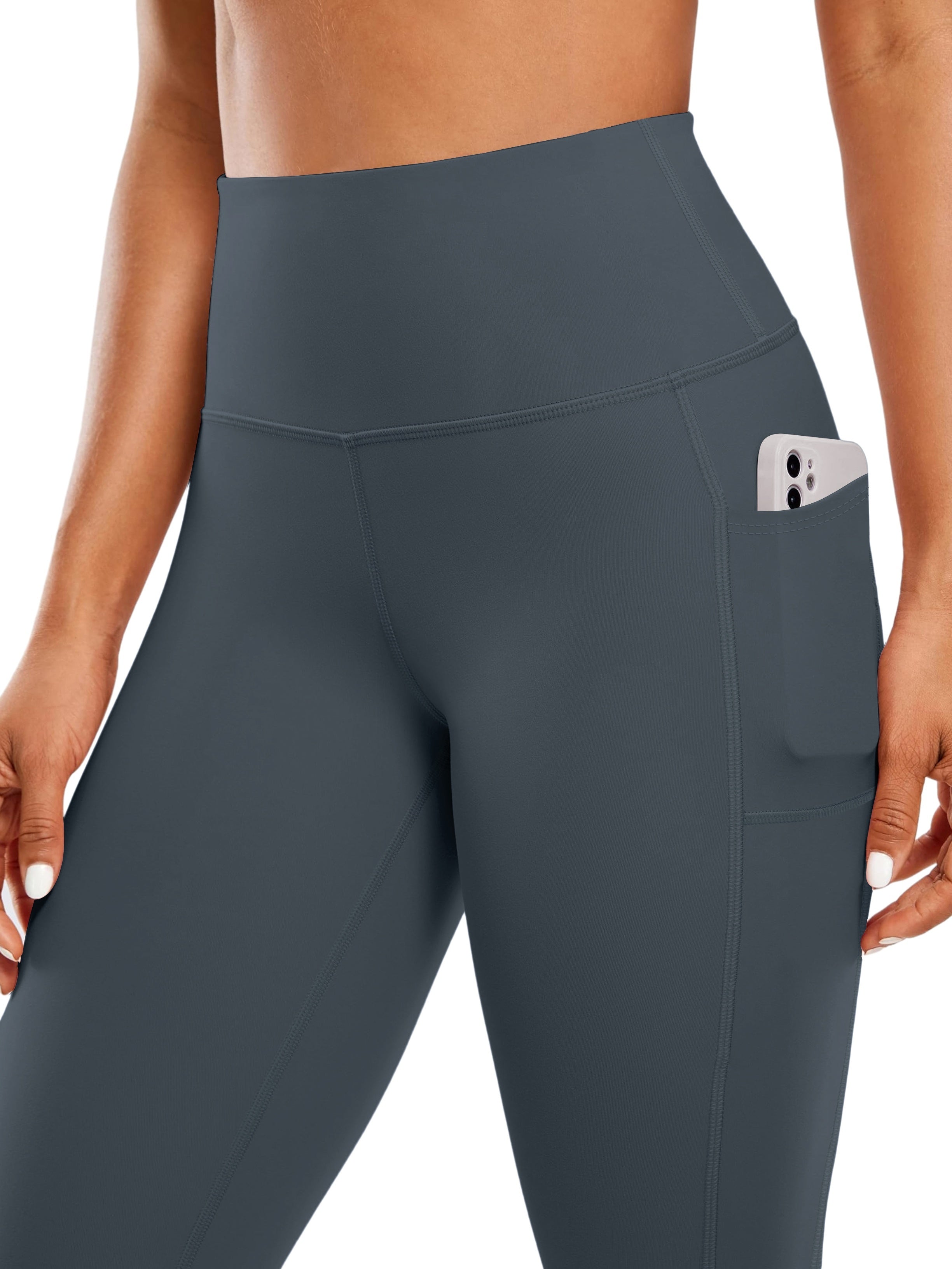 Valenzora | Schnelltrocknende Damen-Yogahose mit hoher Taille und Tasche