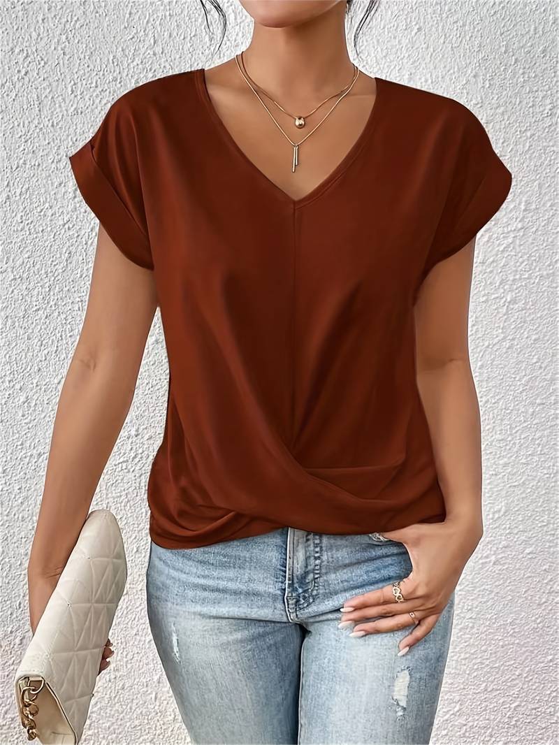 Valenzora | V-neck Top