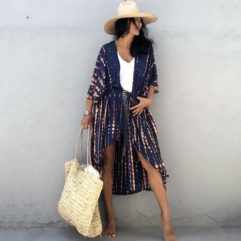 Valenzora | Glamorous Sun Protection Resort Beach Dress Cover Up
