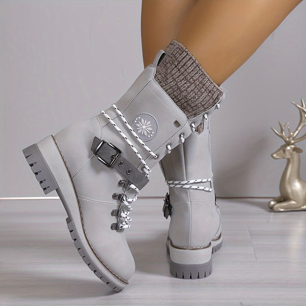Valenzora - Elegant knitted thermal boots