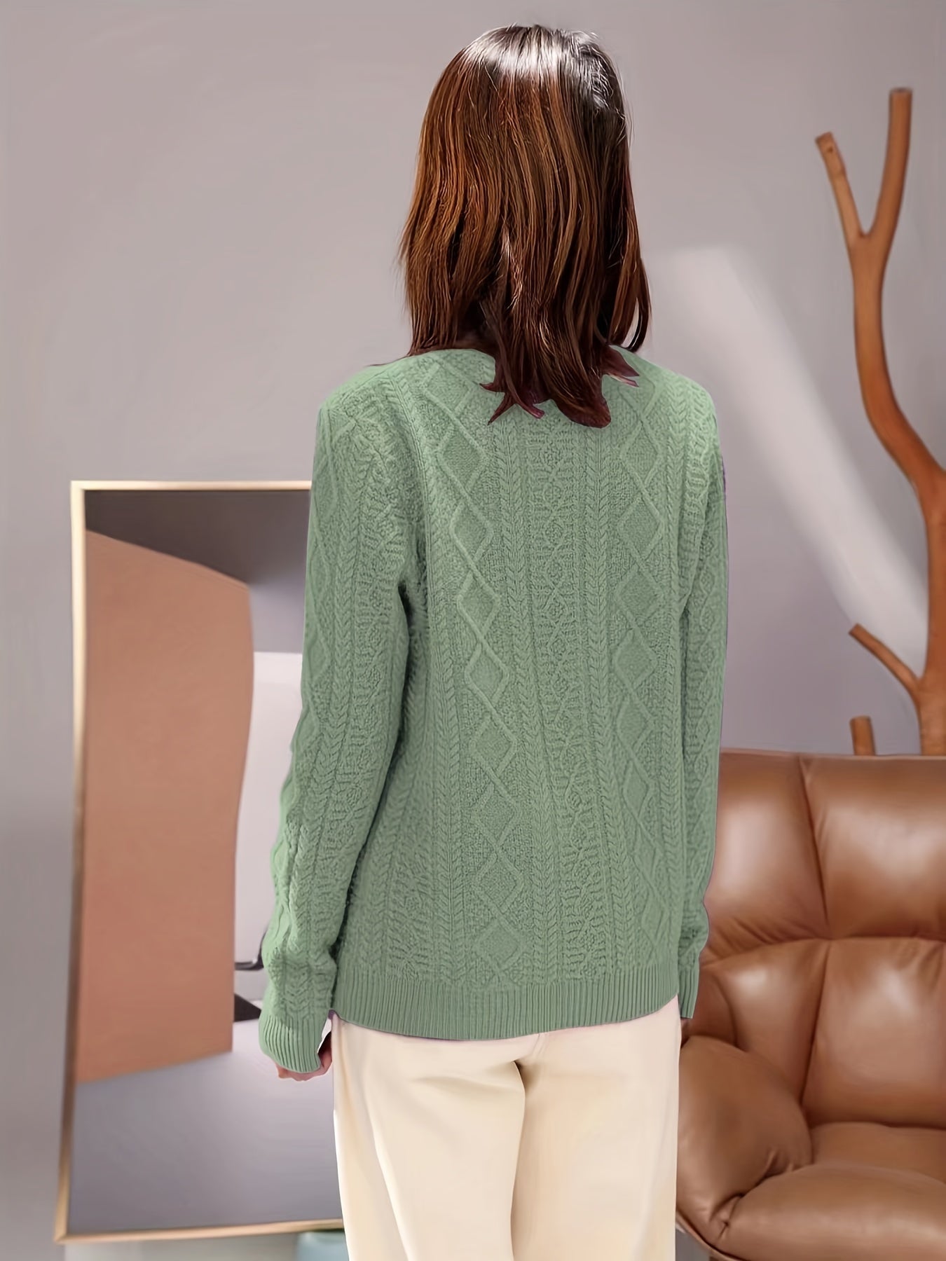 Valenzora | Comfortable knitted wool sweater