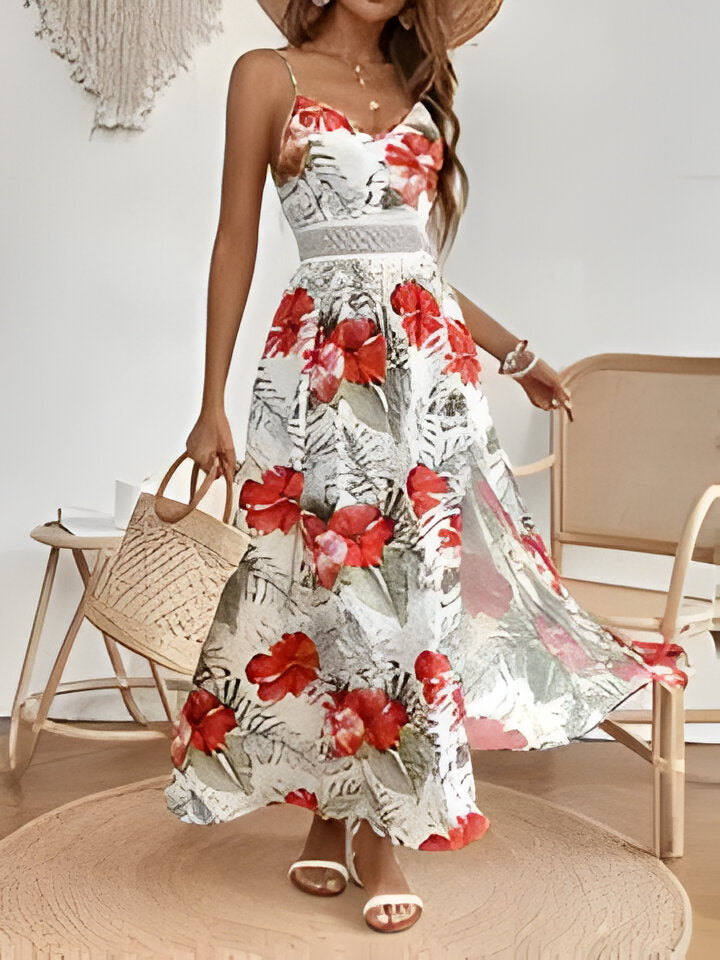 Valenzora | Elegant Sleeveless Split Dress for Women