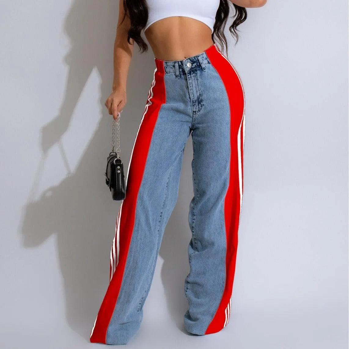 Valenzora | Weite Jeanshose