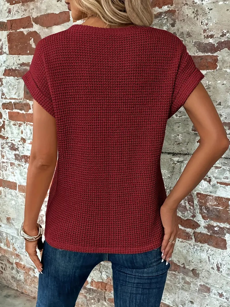 Valenzora | CASUAL KNIT TOP
