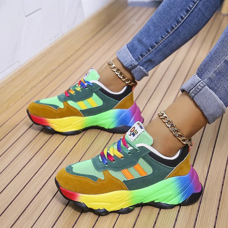 Valenzora | Legend Rainbow Sneakers