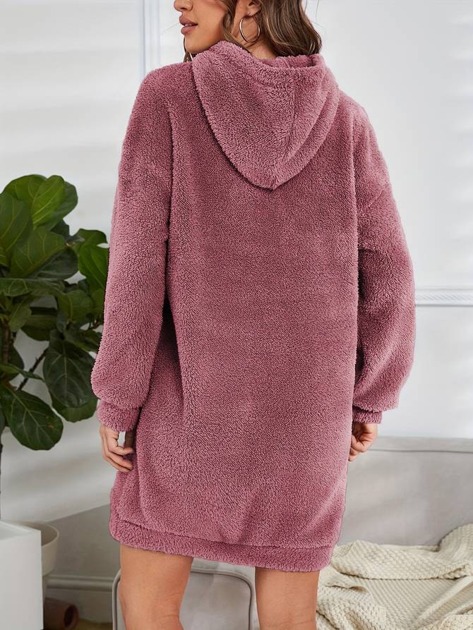 Valenzora | Bequemer Freizeit-Kapuzenpullover für Damen