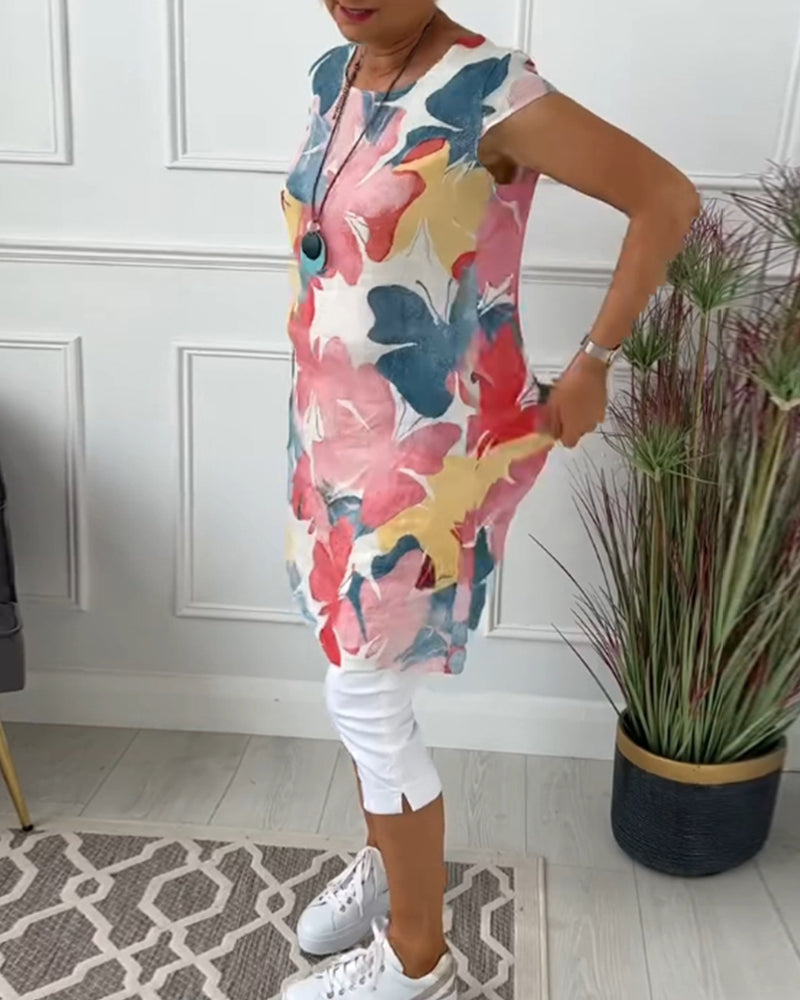 Valenzora | Elegant Floral Dress