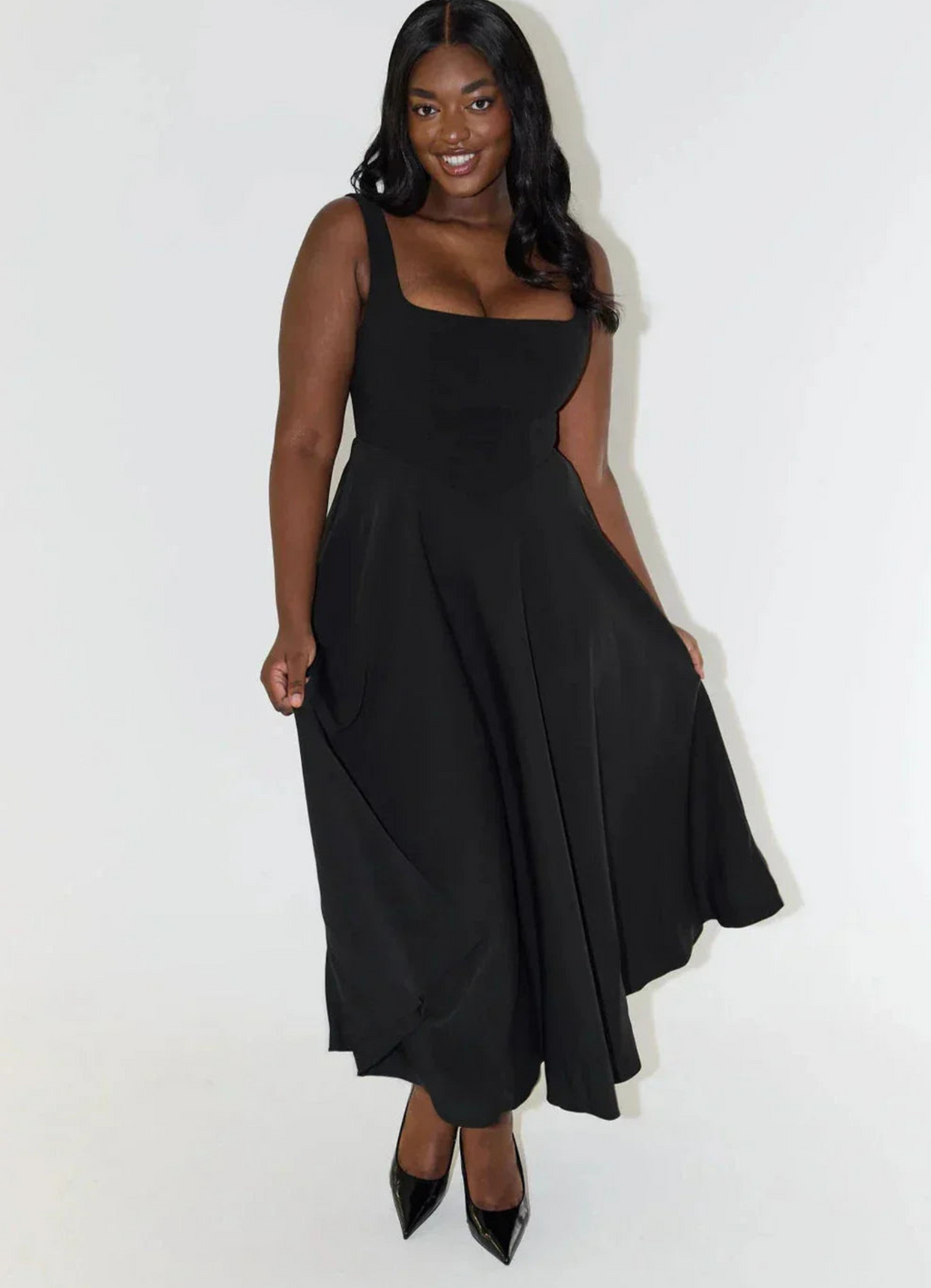 Valenzora | A-line dress for women, midi